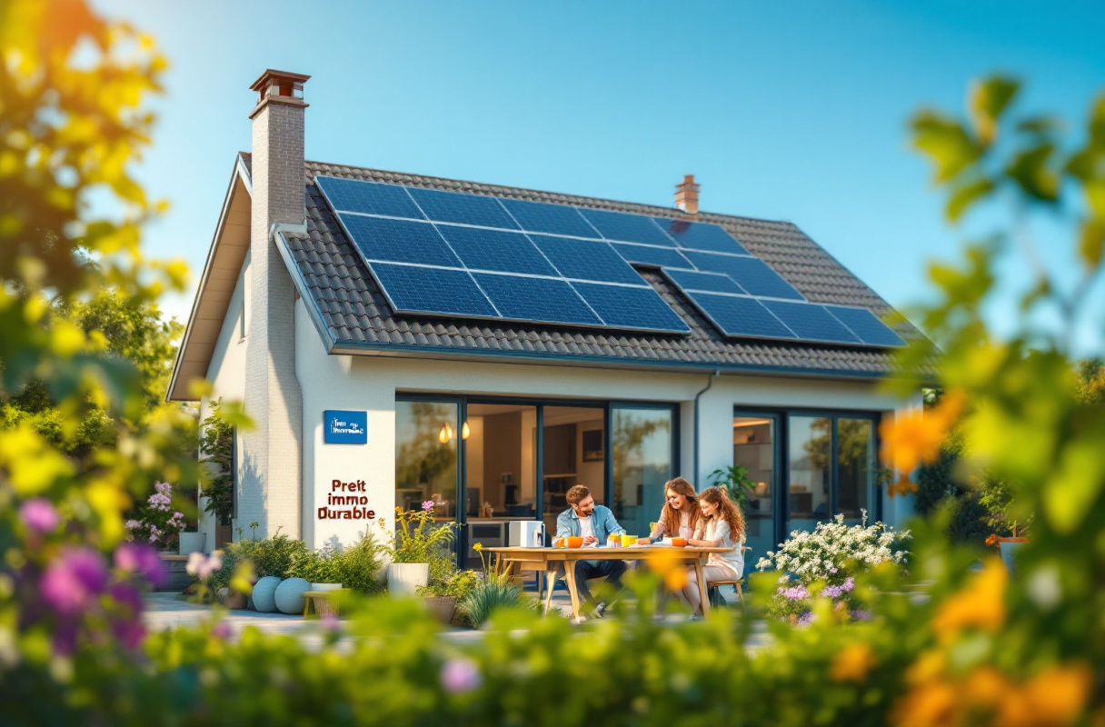 Prêt immo durable du crédit agricole idf pour un logement à faible consommation énergétique