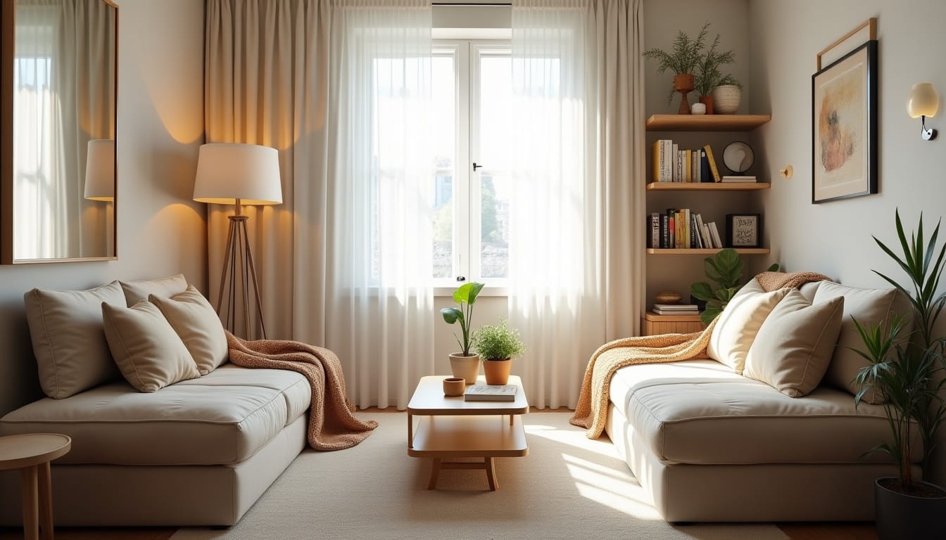 Petit salon, grand charme : guide pratique pour un espace optimisé et accueillant