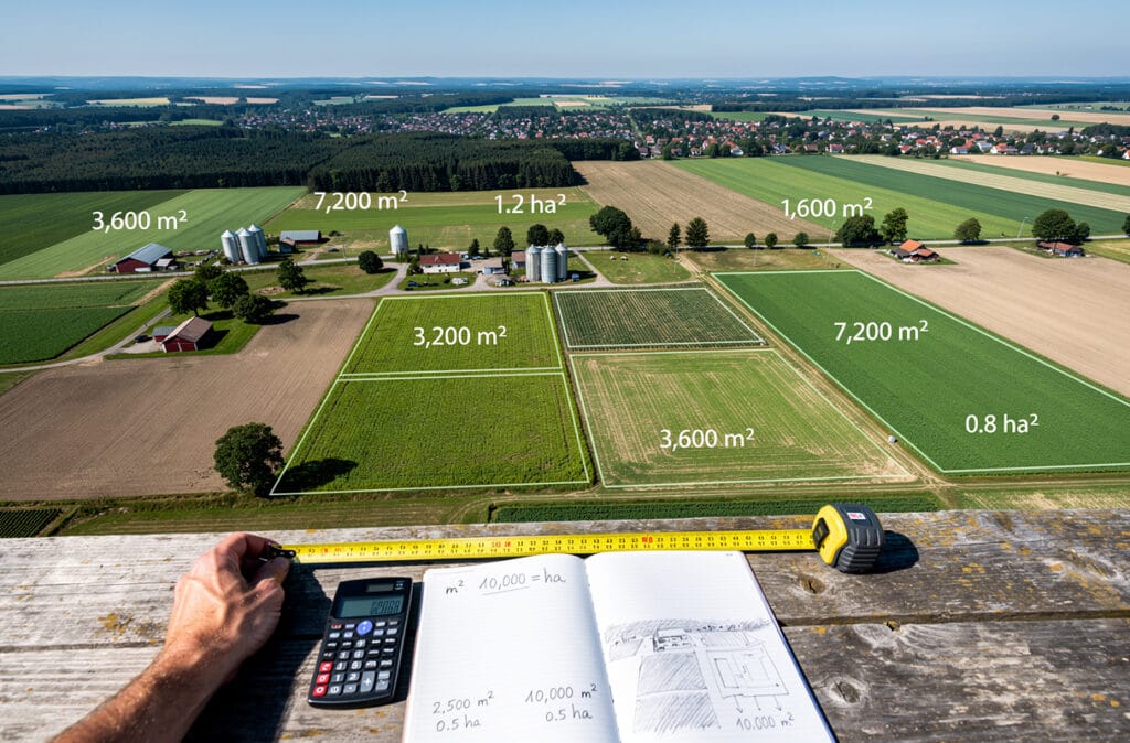 Comment convertir facilement vos mètres carrés en hectares est une question essentielle dans l'immobilier, l'agriculture et l'aménagement du territoire. Grâce à la formule simple qui consiste à diviser le nombre de mètres carrés par 10 000, cette conversion de surface devient rapide, précise et incontournable pour comparer, évaluer et planifier des terrains de toutes tailles.
