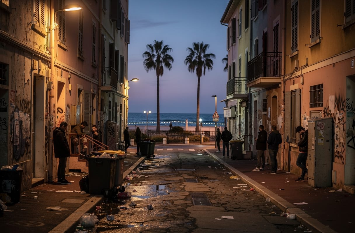 Nice est une ville au charme méditerranéen, mais certains quartiers sont à éviter pour des raisons de sécurité. Les secteurs autour de la rue d’Angleterre, du quartier Arson et de la rue Riquier au centre-ville présentent des risques de délinquance, de prostitution et de trafics divers, surtout la nuit. Il est conseillé de rester vigilant et d’éviter ces zones pour garantir un séjour serein à Nice.