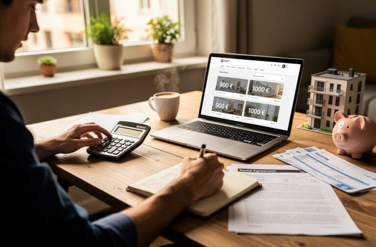 Avec un salaire net de 3000 euros, il est conseillé de viser un loyer compris entre 900 et 1000 euros charges comprises pour respecter un taux d’effort idéal de 30 à 33 %. Cette fourchette garantit un reste à vivre suffisant et correspond aux attentes des bailleurs qui demandent souvent que le revenu net couvre au moins trois fois le montant du loyer. Cette règle facilite l’acceptation du dossier locatif.